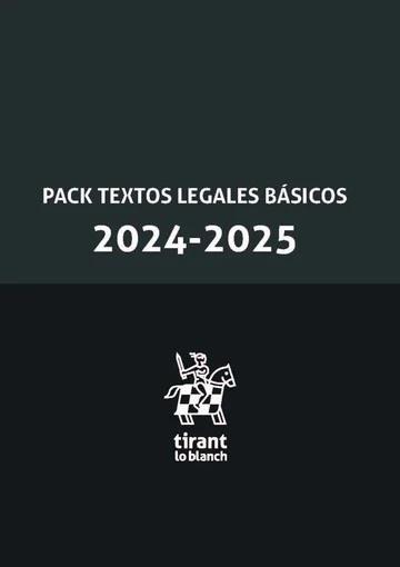 PACK TEXTOS LEGALES BÁSICOS 2024-2025 | 9788410718647