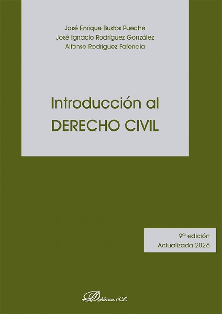 INTRODUCCIÓN AL DERECHO CIVIL | 9791370475055 | BUSTOS PUECHE, JOSE ENRIQUE
