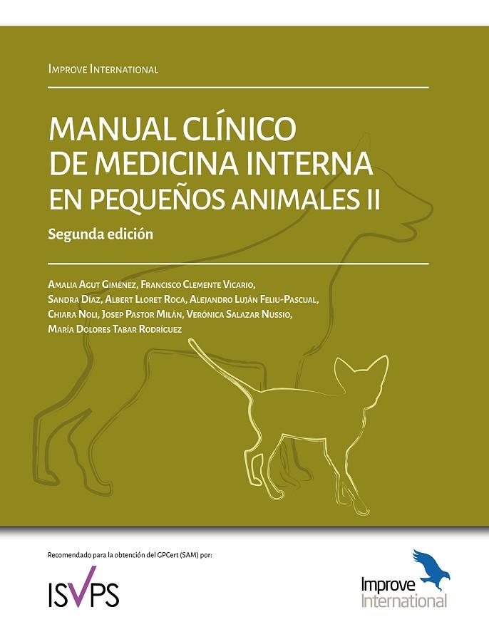 MANUAL CLINICO DE MEDICINA INTERNA EN PEQUEÑOS ANIMALES | 9788412493108 | AGUT GIMENEZ, AMALIA / CLEMENTE VICARIO, F.