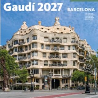 CALENDARI 2027 PARET (30X30 CM) GAUDÍ-2 B (PEDRERA) | 8424455270184