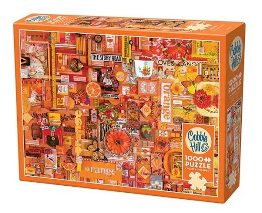 PUZZLE COBBLE HILL ORANGE 1000 PIEZAS | 625012400572