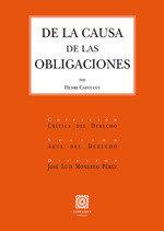 DE LA CAUSA DE LAS OBLIGACIONES | 9788490458563 | CAPITANT, HENRI