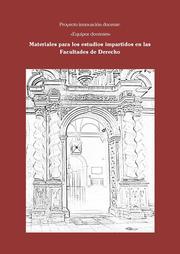 MATERIALES PARA LOS ESTUDIOS IMPARTIDOS EN LAS FACULTADES DE DERECHO | 9788490045497 | PÉREZ LARA, JOSÉ MANUEL