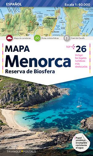 MAPA MENORCA [ED. ESPAÑOL] | 9788484780762 | VARIOS AUTORES