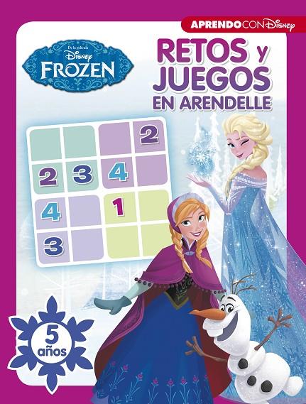 RETOS Y JUEGOS EN ARENDELLE. 5 AÑOS (RETOS Y JUEGOS DISNEY) | 9788416931507 | DISNEY,