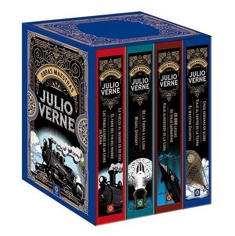 JULIO VERNE OBRAS MAESTRAS (ESTUCHE) | 9788497945660 | VERNE, JULIO