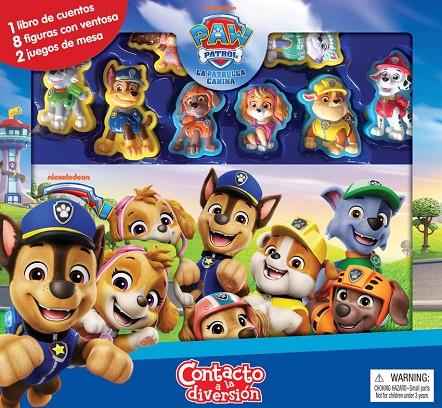 PATRULLA CANINA (LIBRO+JUEGO DE MESA) (CONTACTO A LA DIVERSIÓN) | 9782764375303