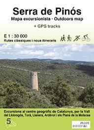 MAPA EXCURSIONISTA SERRA DE PINÓS | 9788460895657 | SALA OLIVERAS, SALVADOR / SANT VIDAL, ROGER