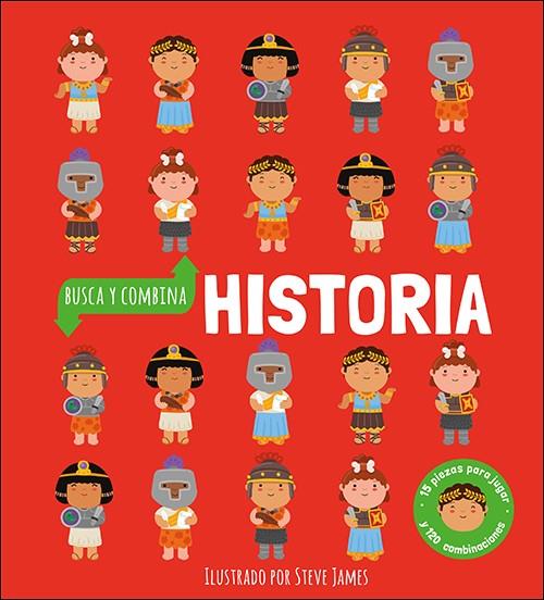 BUSCA Y COMBINA HISTORIA | 9788428566971 | VARIOS AUTORES