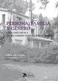 PERSONA FAMILIA Y GENERO | 9788418244926 | GETE ALONSO Y CALERA, MARIA DEL CARMEN
