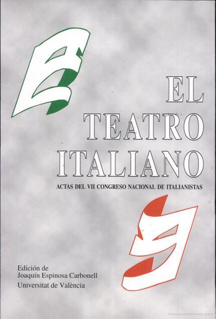 TEATRO ITALIANO, EL | 9788437033358 | VARIOS AUTORES
