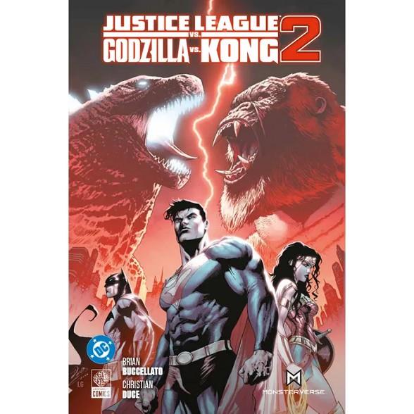 100% DC HC. JUSTICE LEAGUE VS GODZILLA VS KONG 02 | 9791370136246 | BUCCELLATO, BRIAN / DUCE, CHRISTIAN