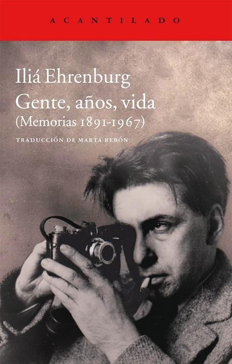 GENTE AÑOS VIDA | 9788416011063 | EHRENBURG, ILIÁ / EHRENBURG, ILIÁ