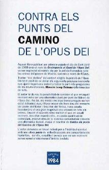 CONTRA ELS PUNTS DE L'OPUS DEI | 9788496061217 | DALMAU, JOSEP