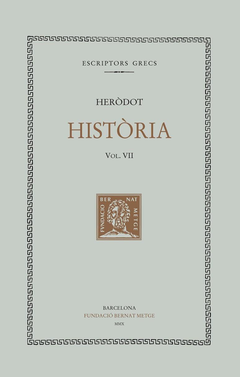 HISTORIA  VII | 9788498591477 | HERODOT