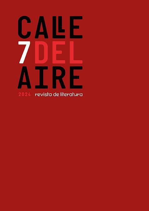 CALLE DEL AIRE. REVISTA DE LITERATURA, 7 | 9788410148512 | BONILLA, JUAN