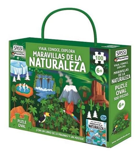 MARAVILLAS DE LA NATURALEZA (PUZLE 100 PIEZAS + LIBRO) | 9788410443440 | GAULE, M.