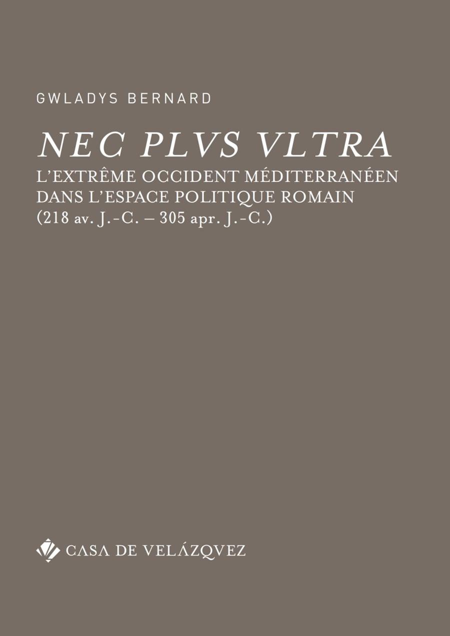 NEC PLUS ULTRA | 9788490960844 | BERNARD, GWLADYS