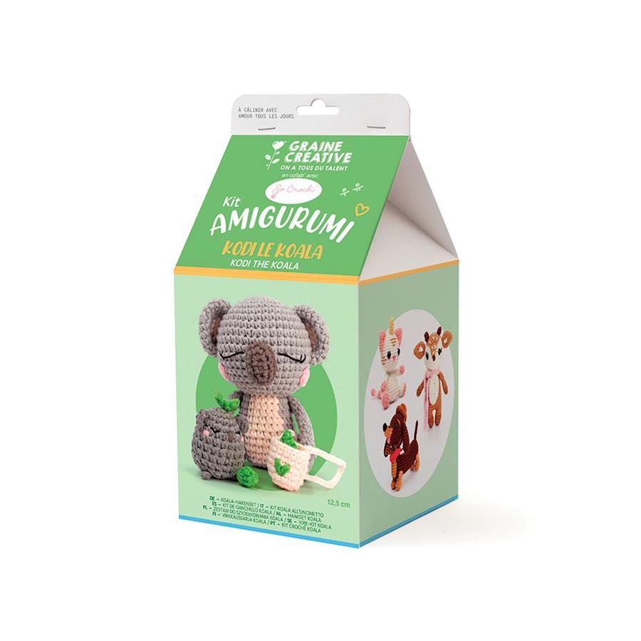 SET DE GANCHILLO DIY KOALA AMIGURUMI | 3532434202349