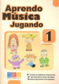 APRENDO MÚSICA JUGANDO 1 | 9788499150789