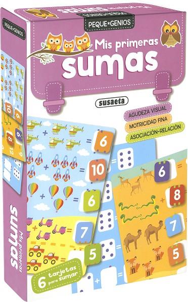 PEQUE-GENIOS. MIS PRIMERAS SUMAS | 9788467795493 | SUSAETA, EQUIPO
