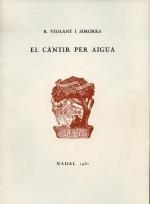 CANTIR PER AIGUA, EL | 9788487580208 | VIOLAN SIMORRA, R.