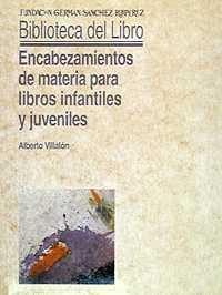 ENCABEZAMIENTOS DE MATERIA | 9788486168926 | VILLALON, ALBERTO