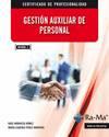 GESTION AUXILIAR DE PERSONAL (MF0980_2) | 9788499645513 | MORUECO GOMEZ, R. / PEREZ MONTERO, Mª. E.