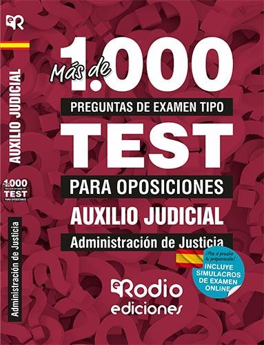 AUXILIO JUDICIAL. ADMINISTRACIÓN DE JUSTICIA. MÁS DE 1.000 PREGUNTAS TIPO TEST PARA OPOSICIONES. | 9788417439903 | OCHOA GUERRA, ODETTE CONCEPCION