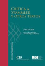 CRÍTICA A STAMMLER Y OTROS TEXTOS | 9788434018969 | WEBER, MAX