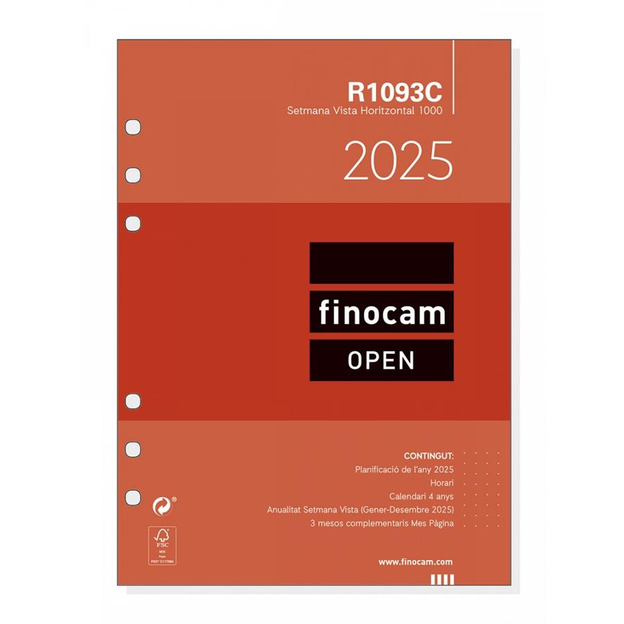 RECANVI ANUAL R1093C REC.ANUAL.1000 SVH 2025 CATALÀ | 8422952376736