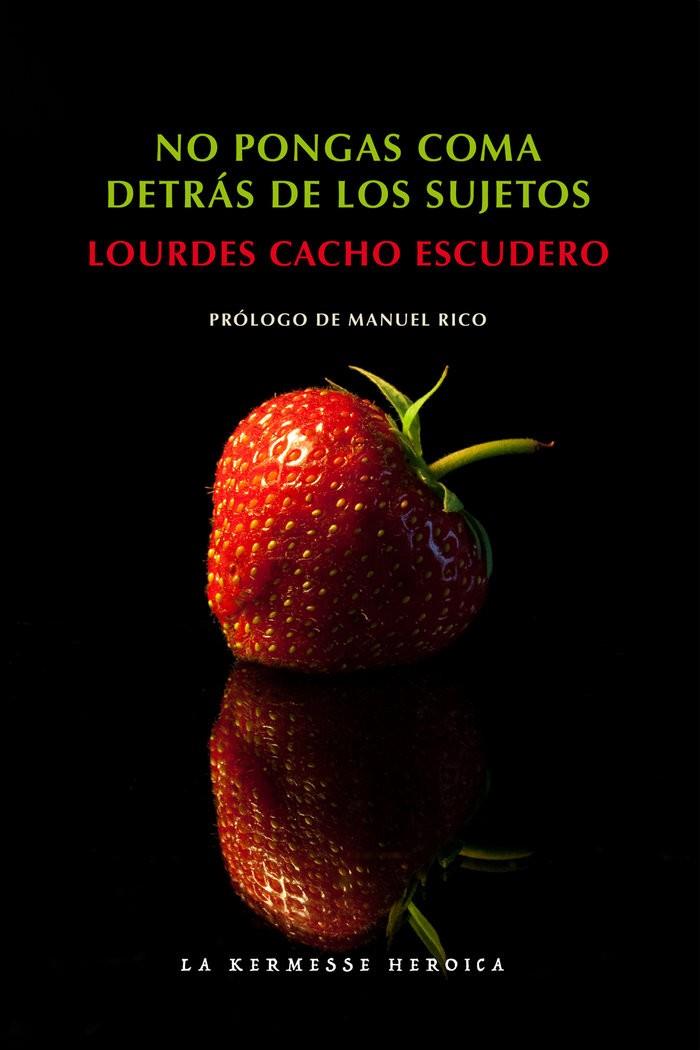 NO PONGAS COMA DETRÁS DE LOS SUJETOS | 9788494687280 | CACHO ESCUDERO, LOURDES