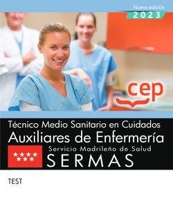 TECNICO SANITARIO CUIDADOS AUXILIARES ENFERMERIA SERMAS. TEST | 9788419749772 | VARIOS AUTORES