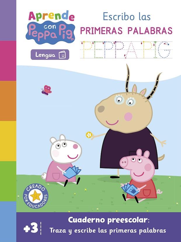 APRENDE LENGUA CON PEPPA PIG. ESCRIBO LAS PRIMERAS PALABRAS (+ 3 AÑOS) (PEPPA PIG. PRIMEROS APRENDIZAJES) | 9788448865153 | HASBRO / EONE