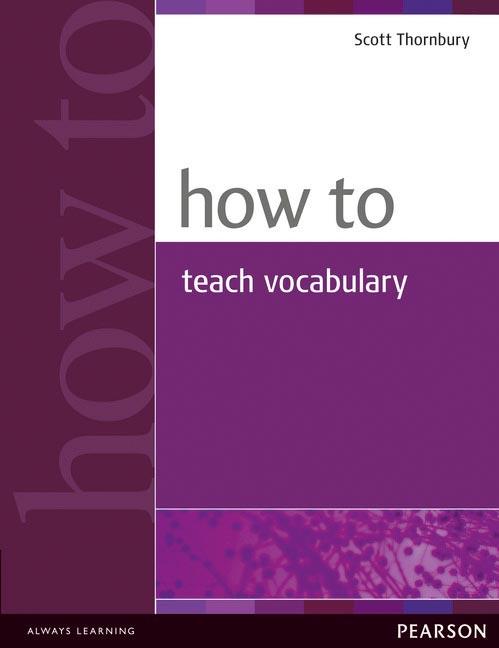 HOW TO TEACH VOCABULARY BOOK | 9780582429666 | HARMER, JEREMY