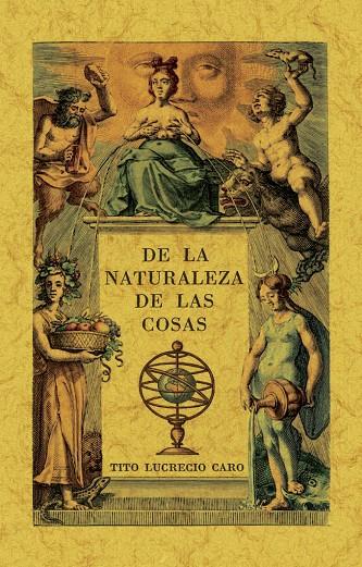 DE LA NATURALEZA DE LAS COSAS | 9788411711517 | LUCRECIO CARO, TITO