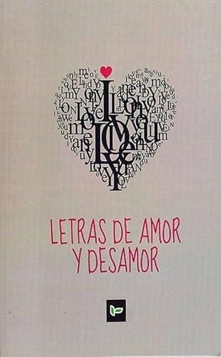 LETRAS DE AMOR Y DESAMOR | 9788494075650 | CARRASCO FERNÁNDEZ, ÁNGELA