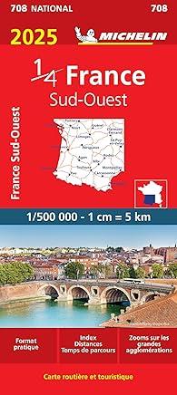 FRANCE SUD-OUEST : MAPA 708 | 9782067265264