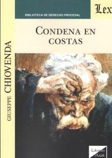 CONDENA EN COSTAS | 9789563922219 | CHIOVENDA, GIUSEPPE