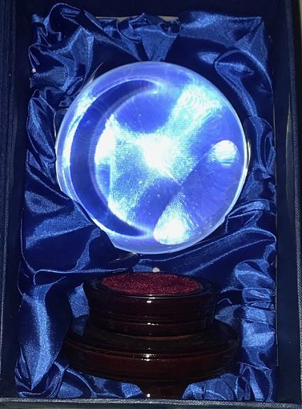 BOLA DE CRISTAL 12 CM DE DIAMETRO | 8888888880127