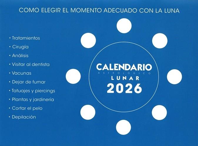 CALENDARIO LUNAR 2026 | 9788409758739 | LÓPEZ DE HARO ARGÜELLES, SERGIO