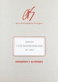 ESPAÑA Y LOS ACONTECIMIENTOS DE 1992 | 9788474761986 | ATIENZA, JULIAN / POMBO, MARIA NIEVES