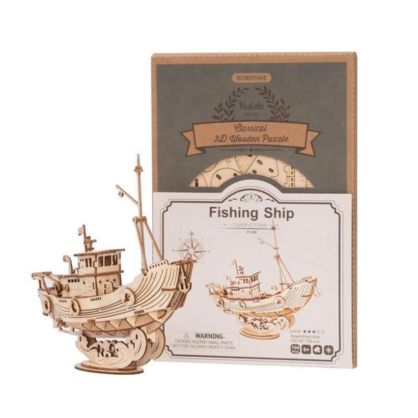 MAQUETA FUSTA FISHING SHIP | 6946785113082