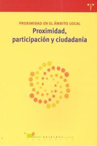 PROXIMIDAD, PARTICIPACIÓN Y CIUDADANÍA | 9788497046053 | FUNDACIÓN KALEIDOS
