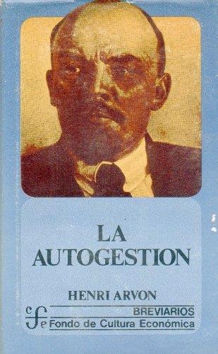 AUTOGESTIÓN, LA | 9789681610418 | ARVON, HENRI