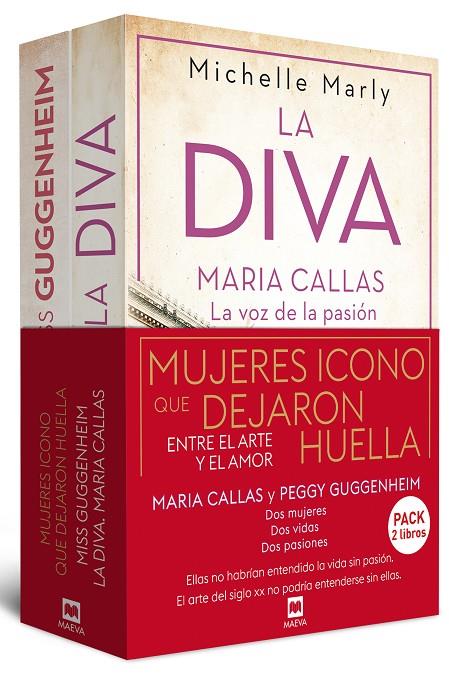PACK MUJERES ICONO (MARIA CALLAS Y PEGGY GUGGENHEIM) | 9788419638915 | MARLY, MICHELLE / HAYDEN, LEAH