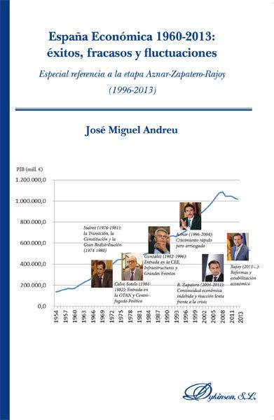 ESPAÑA ECONÓMICA 1960-2013. ÉXITOS, FRACASOS Y FLUCTUACIONES. | 9788490851326 | ANDREU GARCÍA, JOSÉ MIGUEL