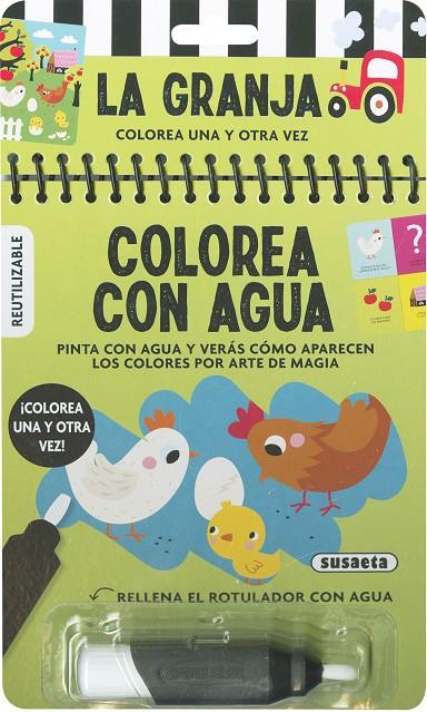 COLOREA CON AGUA LA GRANJA | 9788467786330 | SUSAETA, EQUIPO