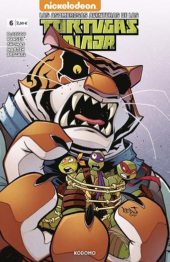 ASOMBROSAS AVENTURAS DE LAS TORTUGAS NINJA 06, LAS | 9788419760654 | DICICCO, PETER / RANGEL, FABIAN