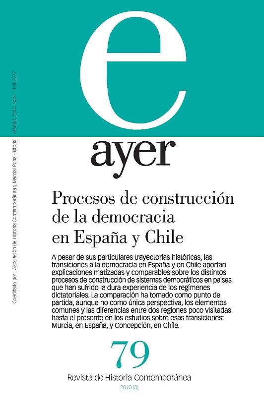 PROCESOS DE CONSTRUCCIÓN DE LA DEMOCRACIA EN ESPAÑA Y CHILE | 9788492820344 | GONZÁLEZ MARTÍNEZ, CARMEN / NICOLÁS MARTÍN, ENCARNA